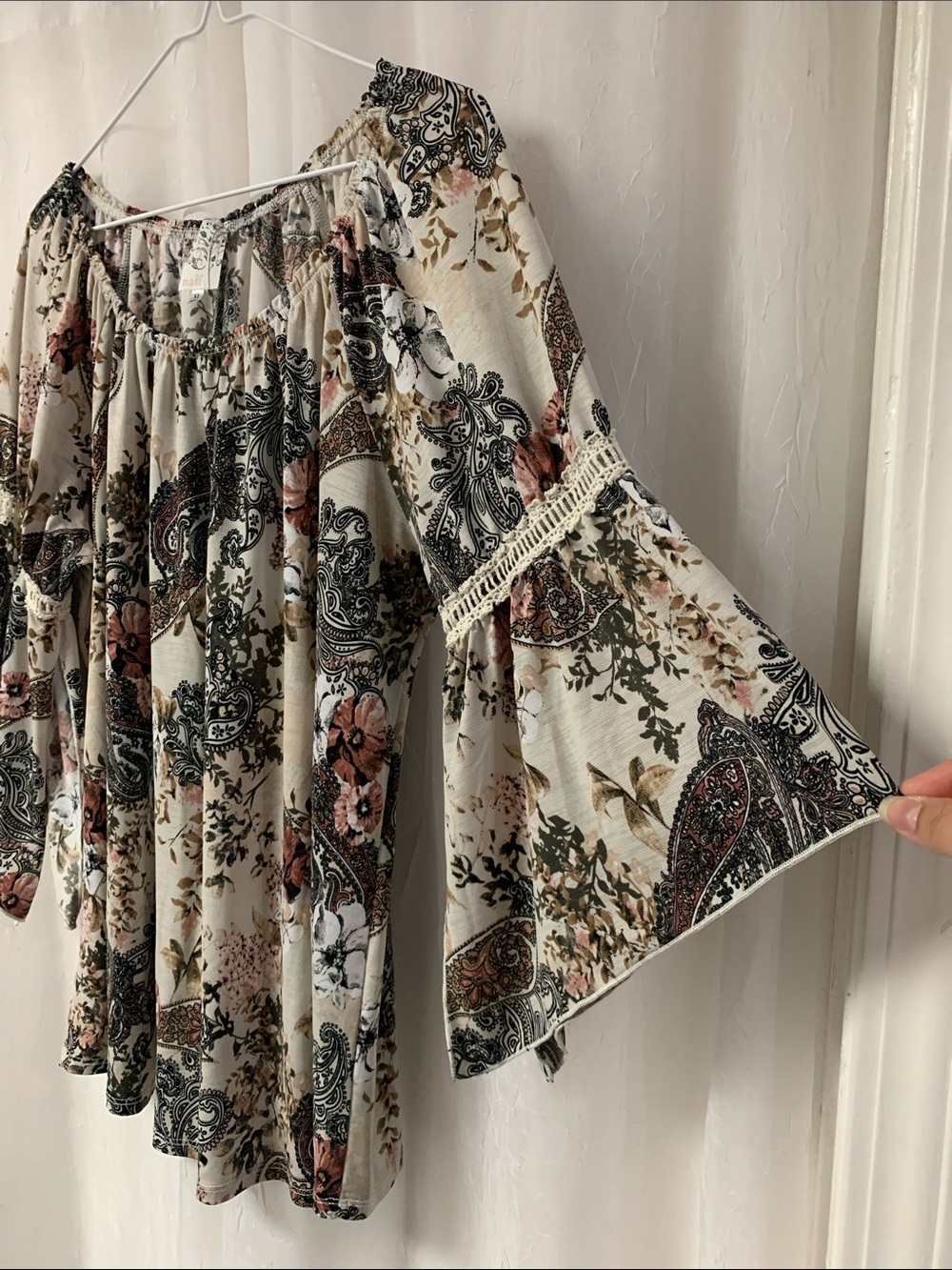 Floral Paisley Blouse